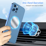 Support de téléphone magnétique pour grille d'aération de voiture Blukar - Rotation à 360°