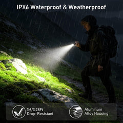 Blukar Mini Pen Torch Rechargeable, Super Bright LED Flashlight Penlight with Pocket Clip, 4 Modes&Zoomable Focus, Memory Function, IPX6 Waterproof,Small Portable Torches for Inspection,Repair,Nursing