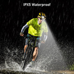 Blukar Waterproof COB Headlamp Rechargeable with Sensor Control & Red Lights, 8 Light Modes, Spotlight Floodlight Combination