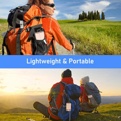 Blukar Outdoor Hanging Camping Lights Lamp Rechargeable with 7 Light Modes & 90°Adjustable