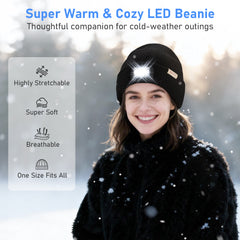 Blukar LED Lighted Beanie Cap