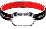 Blukar Dual Color Head Torch – Rechargeable Headlamp with 12 Modes & Sensor Control