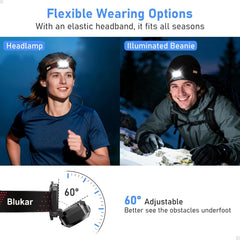 Blukar LED Lighted Beanie Cap