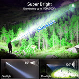 Blukar Dual Color Head Torch – Rechargeable Headlamp with 12 Modes & Sensor Control