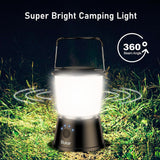 Lampe de camping suspendue d'extérieur Blukar rechargeable avec 5 modes d'éclairage